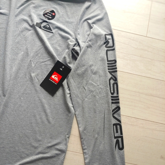 QUIKSILVER NEW mens Omni Session Surf Tee Rashguard - Picture 3 of 8